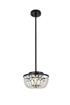 Gianna Three Light Pendant in Black (173|1114D10BK)