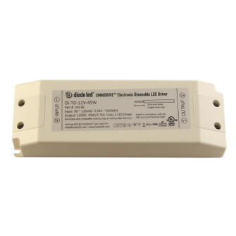 Omnidrive Electronic Dimmable Driver in White (399|DI-TD-12V-45W)
