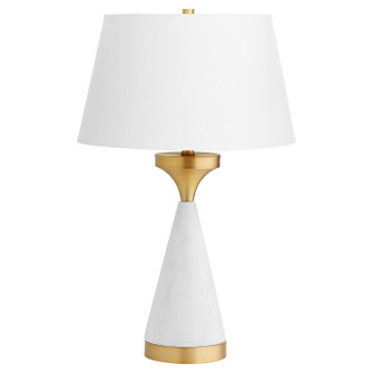 One Light Table Lamp in White (208|11220)