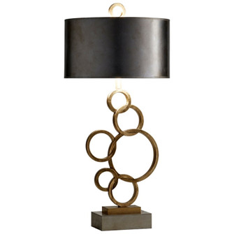 One Light Table Lamp in Silver And Gold (208|10984)