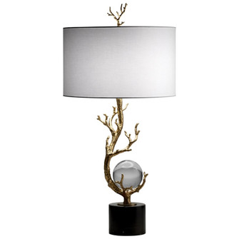 One Light Table Lamp in Gold Leaf (208|10982)