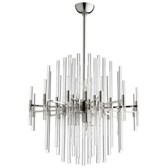 Six Light Pendant in Polished Nickel (208|09254)