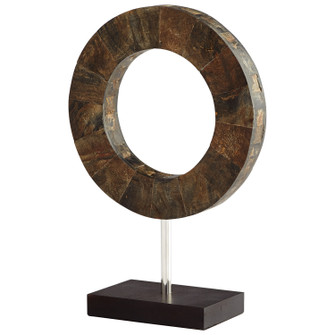 Portal Sculpture in Brown And Stainless Steel (208|07216)