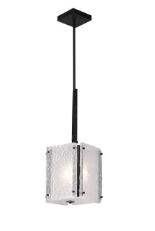 Assunta One Light Mini Pendant in Black (401|9973P8-1-101)