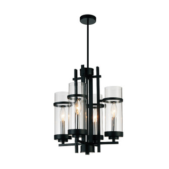 Sierra Four Light Mini Pendant in Black (401|9827P14-4-101)