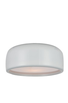 Campton Two Light Flush Mount in White (401|9688C14-2-172)