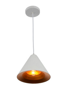 Keila One Light Pendant in Matte White (401|9666P10-1-142)