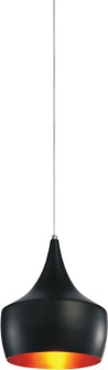 Dynamic One Light Mini Pendant in Black (401|9631P10-1-101)