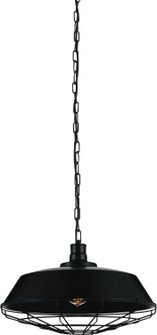 Morgan One Light Pendant in Black (401|9611P18-1-101)