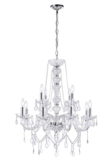 Princeton 12 Light Chandelier in Chrome (401|8023P30C)