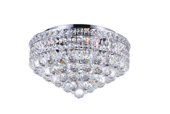 Luminous Five Light Flush Mount in Chrome (401|8002C16C)