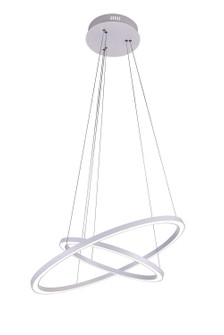 Chalice LED Chandelier in White (401|7112P24-103)