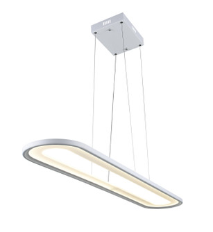 Capel LED Island Chandelier in White (401|7111P50-103)