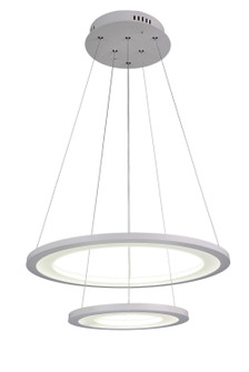 Alloha LED Chandelier in White (401|5665P20-2-103)