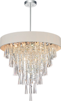 Franca Eight Light Chandelier in Off White (401|5523P22C (Off White))