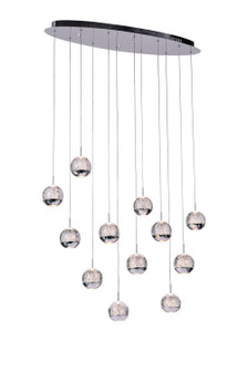 Perrier LED Pendant in Chrome (401|5444P34C-O)