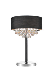 Dash Three Light Table Lamp in Chrome (401|5443T14C (Black))