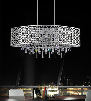 Galant Five Light Chandelier in Stainless Steel (401|5430P30ST-O)