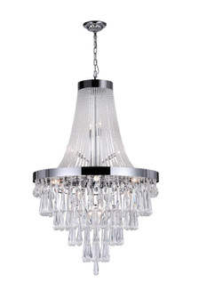 Vast 17 Light Chandelier in Chrome (401|5078P32C (Clear))