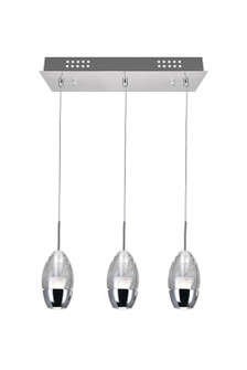 Perrier LED Pendant in Chrome (401|5077P16C-RC)