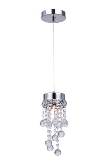 Monica One Light Mini Pendant in Chrome (401|5072P5C-R)