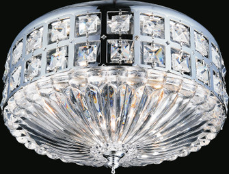 Bloome Four Light Flush Mount in Chrome (401|5039C13C)