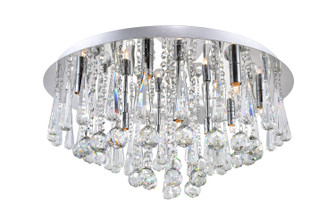 Brianna 12 Light Flush Mount in Chrome (401|5035C24C-R)