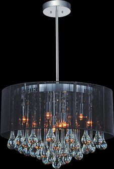 Water Drop Six Light Chandelier in Chrome (401|5006P18C-R(B))