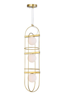 Orbit LED Pendant in Medallion Gold (401|1209P7-3-169)