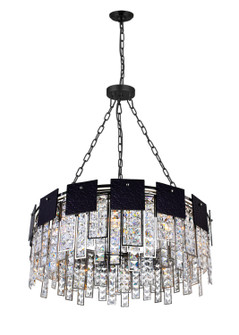 Glacier Ten Light Chandelier in Polished Nickel (401|1099P32-10-613)