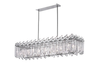 Henrietta Ten Light Chandelier in Chrome (401|1065P47-10-601-RC)