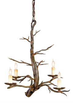 Treetop Four Light Chandelier in Old Iron (142|9307)