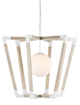 Bastian One Light Pendant in Sugar White/Sandstone (142|9000-0957)