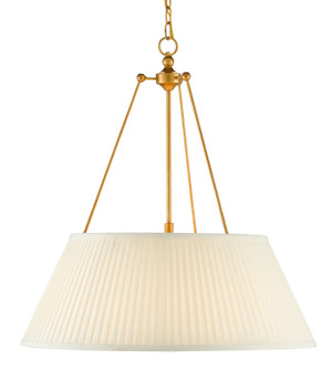 Lytham LED Pendant in Antique Gold Leaf/White (142|9000-0793)