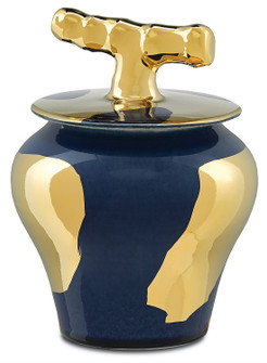 Brill Jar in Navy Blue/Gold (142|1000-0029)