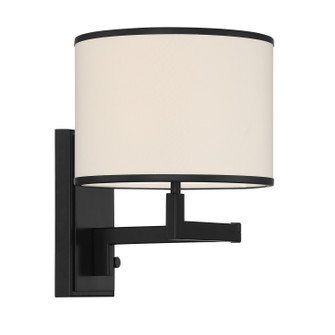 Madison One Light Wall Mount in Matte Black (60|MAD-B4101-MK)