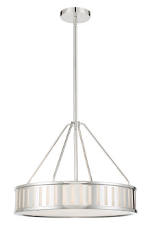 Kendal Four Light Pendant in Polished Nickel (60|KEN-8304-PN)