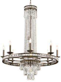 Mercer 12 Light Chandelier in English Bronze (60|5268-EB-CL-MWP)