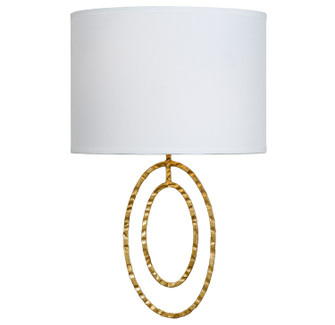Layla Two Light Wall Mount in Antique Gold (60|341-GA)