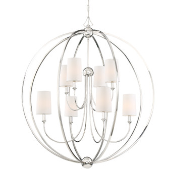 Sylvan Eight Light Chandelier in Polished Nickel (60|2246-PN)