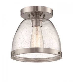 Lodie One Light Flushmount in Brushed Polished Nickel (46|X1408-BNK)