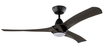 Genesis 52''Ceiling Fan in Flat Black (46|GEN52FBGW3)