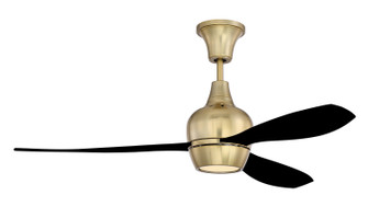 Bordeaux 52''Ceiling Fan in Satin Brass (46|BRD52SB3-FB)