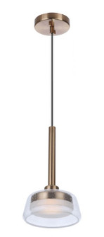 Centric LED Pendant in Satin Brass (46|55190-SB-LED)