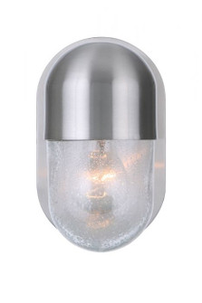 Pill One Light Wall Sconce in Brushed Polished Nickel (46|55001-BNK)