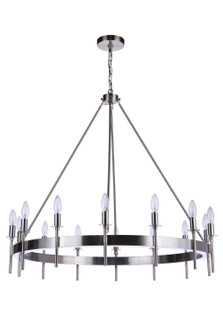 Larrson 14 Light Chandelier in Brushed Polished Nickel (46|54314-BNK)