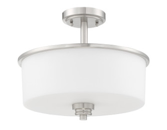 Bolden Two Light Convertible Semi Flush in Brushed Polished Nickel (46|50552-BNK-WG)