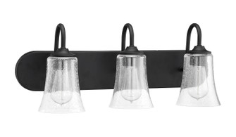 Gwyneth Three Light Vanity in Flat Black (46|50403-FB)