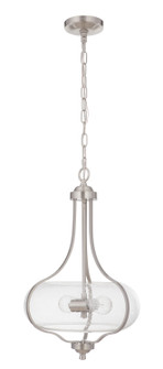 Serene Two Light Pendant in Brushed Polished Nickel (46|49992-BNK)