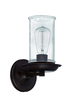 Thornton One Light Wall Sconce in Aged Bronze Brushed (46|36161-ABZ)